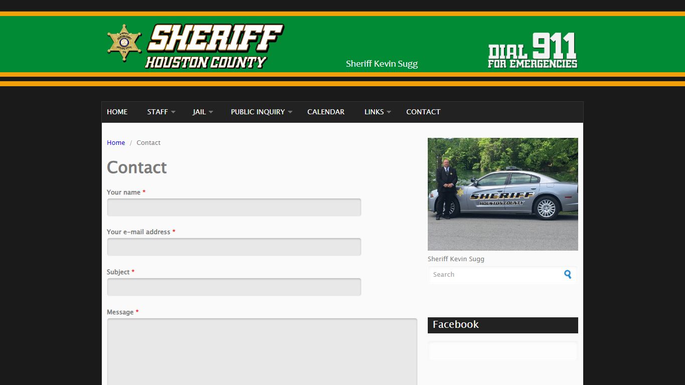 Contact | Houston County Sheriff's Office